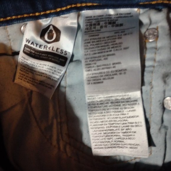 Levi's 511 Men's Jeans 29 x 32 Distressed Pre-owned As Pictured - Picture 5 of 6